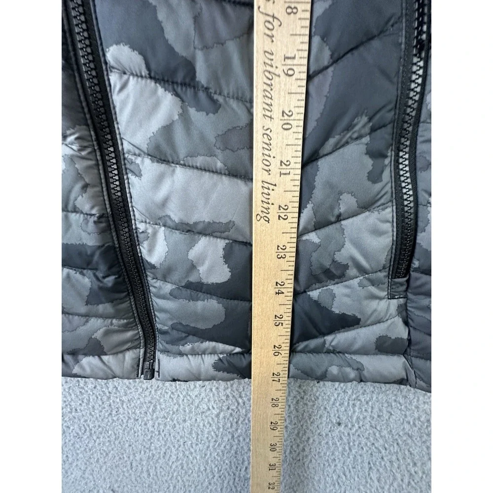 Columbia Powder Lite Puffer Jacket Womens Large Camo Omni-Heat Insulated WK1498